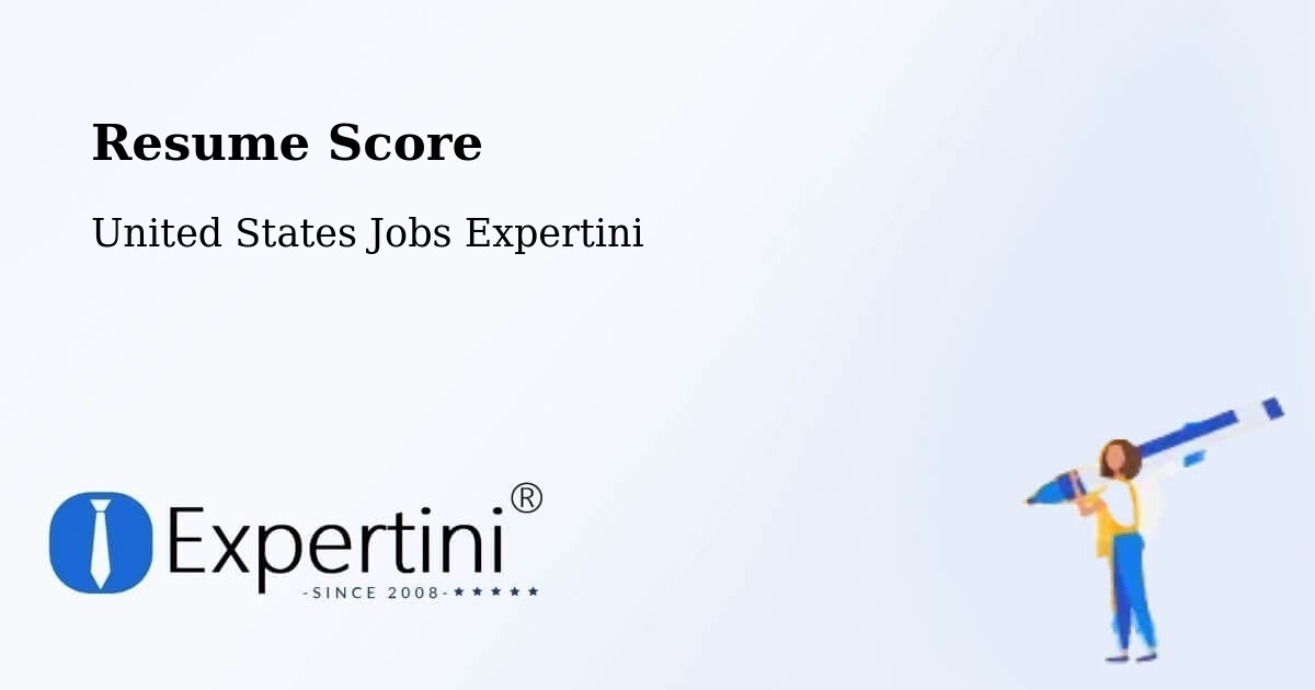 Resume Score & Job Description Match Tool – Colma - United States Jobs Expertini